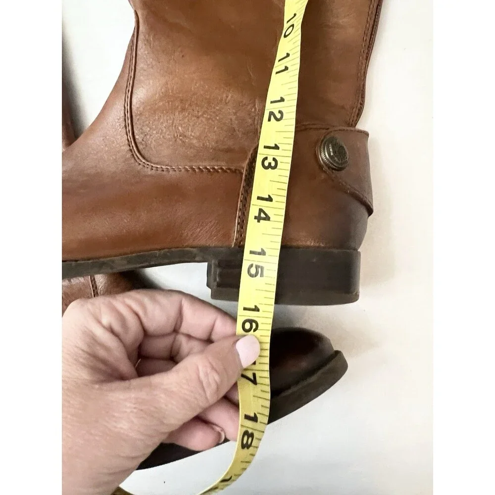 ARTURO CHIANG Brown Ombre Fierce Riding Boots 8.5 Tall